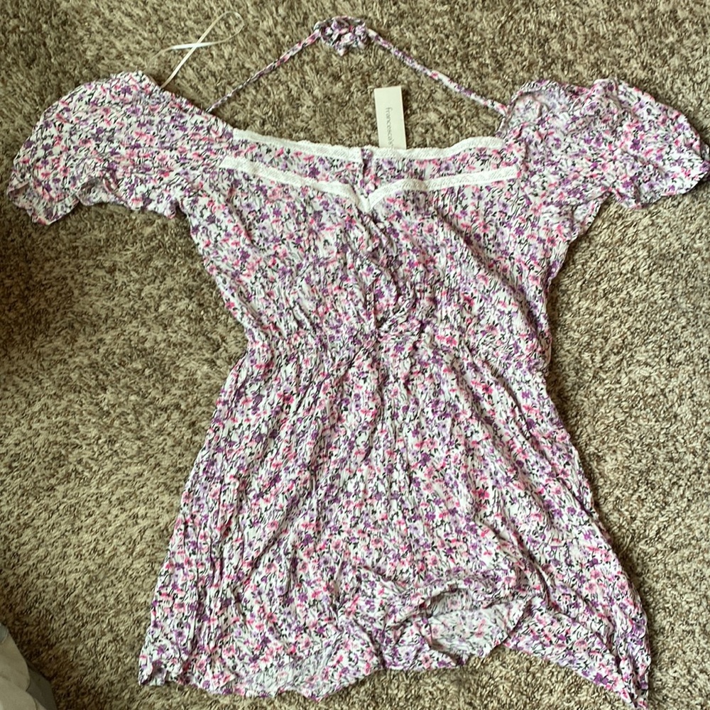 Brand new floral romper.